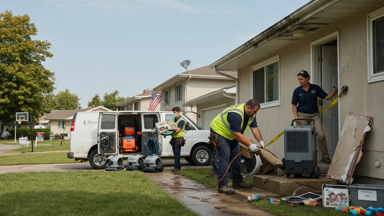 Water Damage Restoration in Middleton, MI near me
